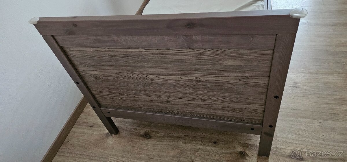 Rostoucí postel IKEA Sundvik hnědá - 4