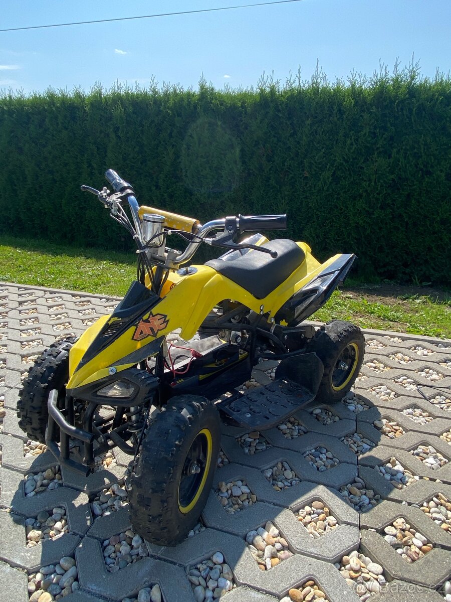 Dětská elektrická čtyřkolka 800W + druhá motorová na ND