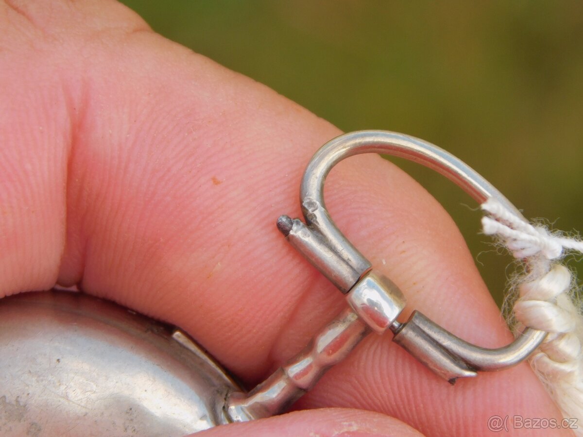 Starožitné anglické stříbrné kapesní "Špindlovky"CABRIER - 4