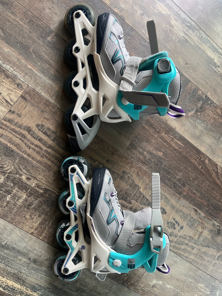 Prodám in-line brusle Oxelo vel. 29 - 32 - 4