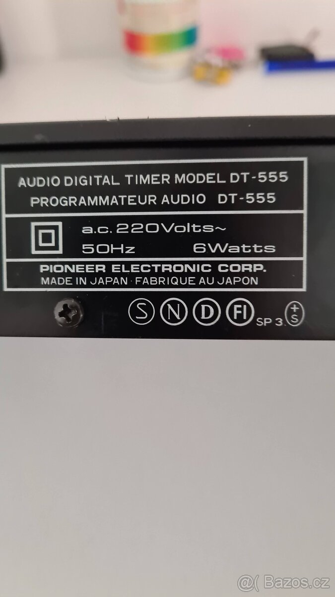 TIMER PIONEER DT 555 SANSUI AT210 - 4