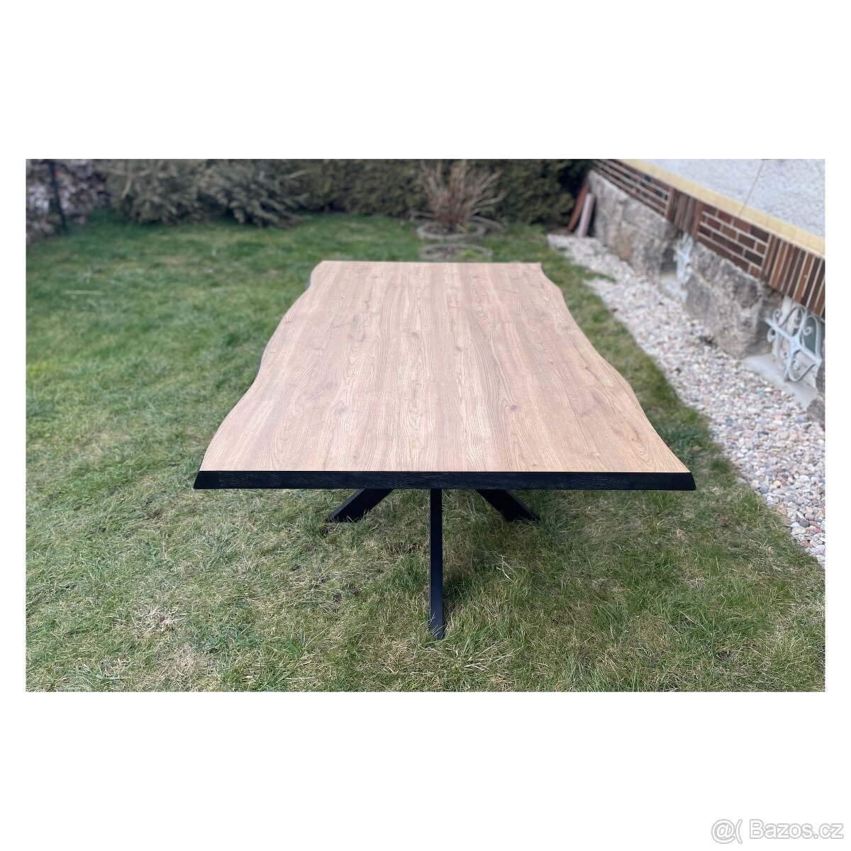 Nerozkládací jídelní stůl - Barkos 180x100 cm - 4