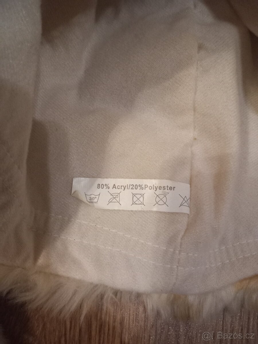 Dámská / dívčí chlupatá čepice kočka nová - 4