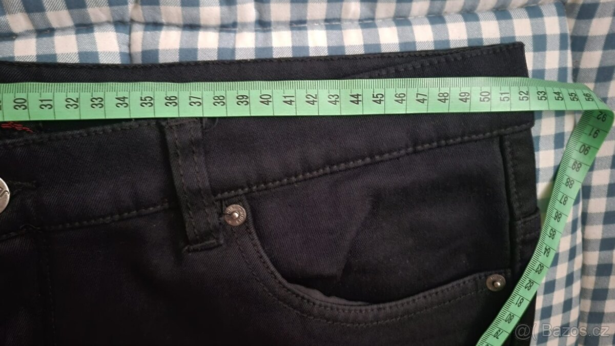 Zateplené pánské strečové kalhoty č. 41 nové - 4