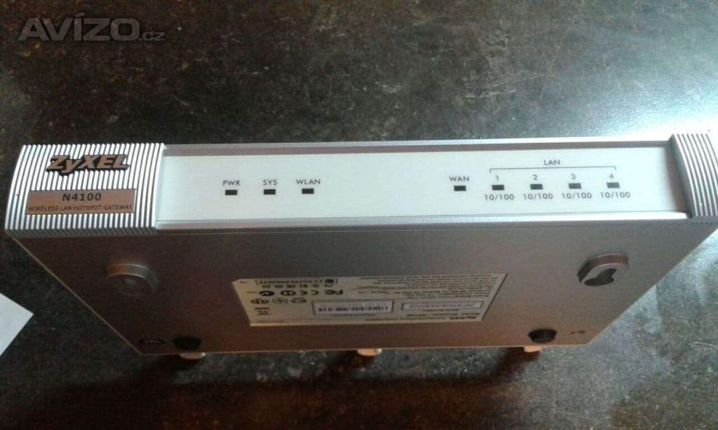 Router ZyXEL N4100 WIRELESS LAN HOTSPOTGATEWAY s tiskárnou - 4