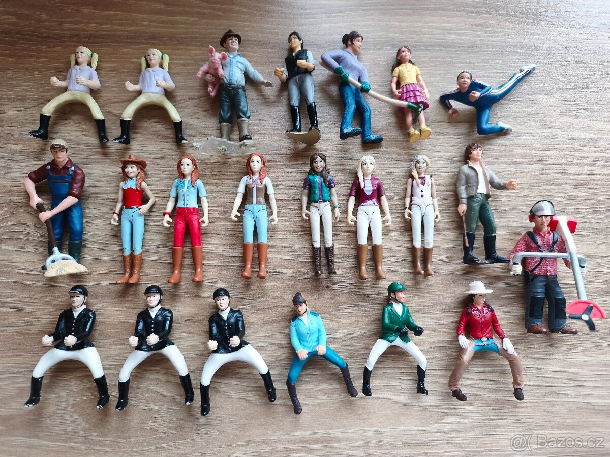 Schleich figurky koně a jezdci /jezdkyně - 4