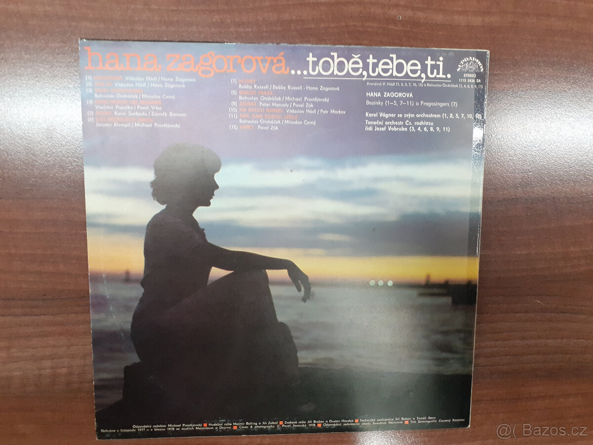 Hana Zagarová - ...tobě,tebe,ti. - 4