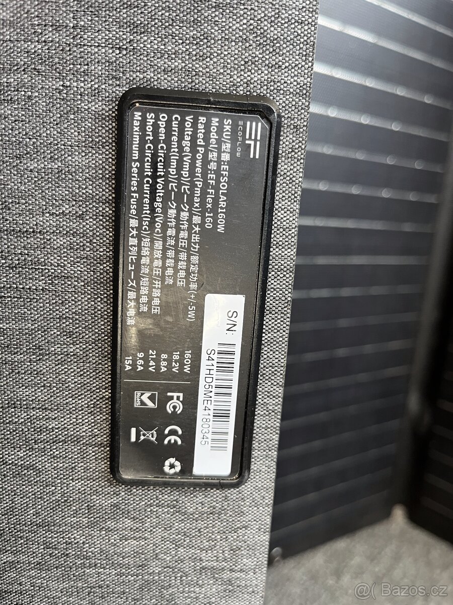 Solární panel Ecoflow160 W - 4