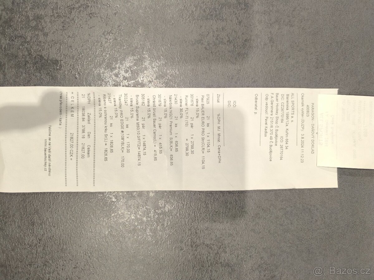 Bauer Supreme M 50 pro velikost 45 - 4