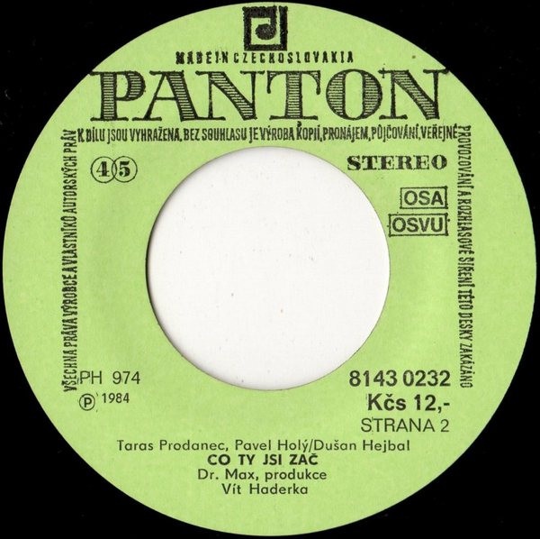 Dr Max – Jak se máš / Co ty jsi zač (SP) - 4