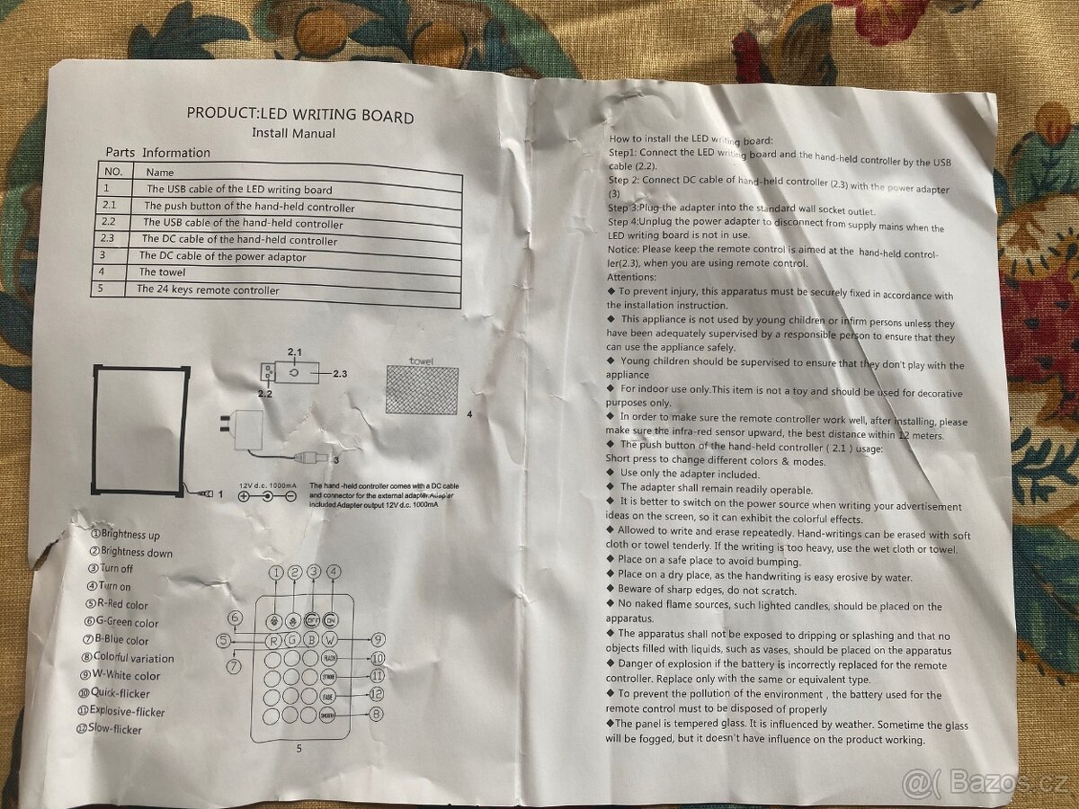 Led psací tabule - 4