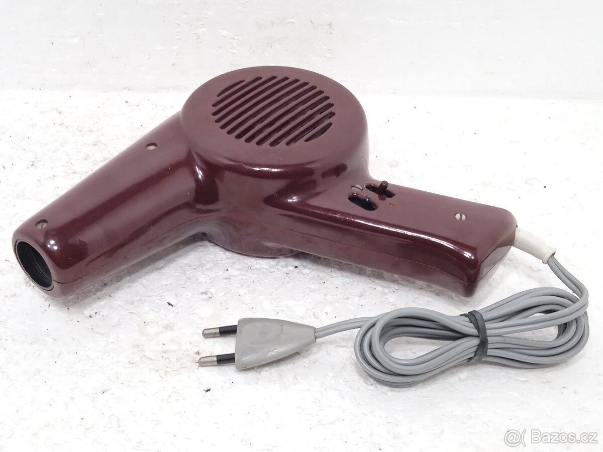 Retro Bakelitový Fén Elbe 60 - Top Stav - 4