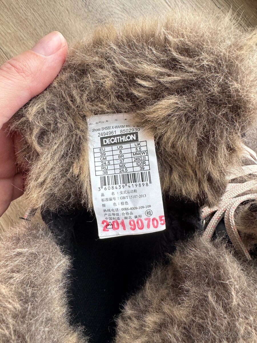 Dámské zimní pohory Quechua 39 - 4