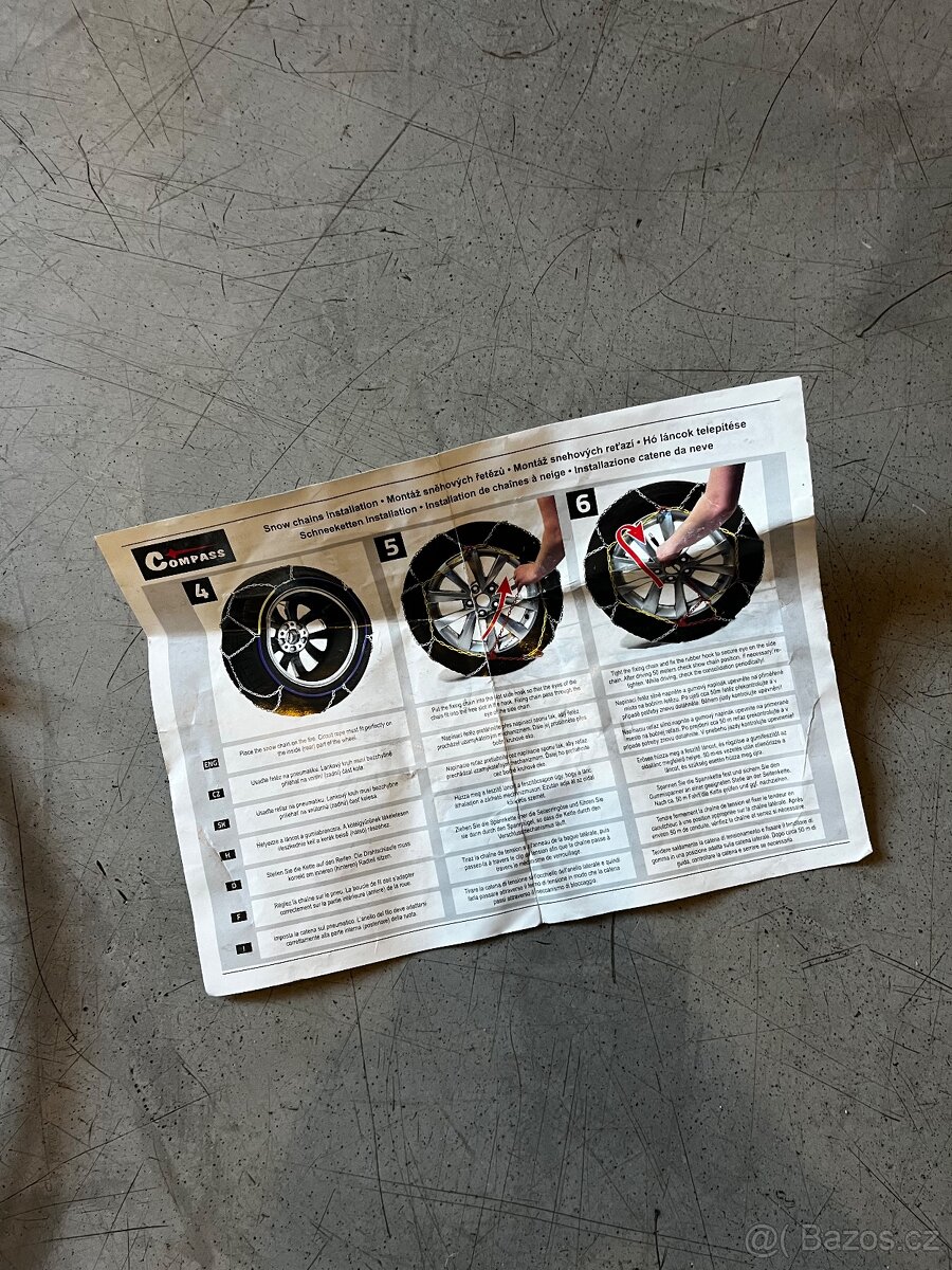 Sněhové řetězy vel. 120 - 4