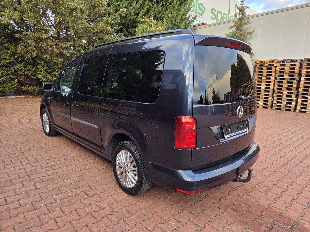 VW Caddy Maxi 2.0 TDI 110kW,7.Míst,Navi,Tažné,2015 - 4
