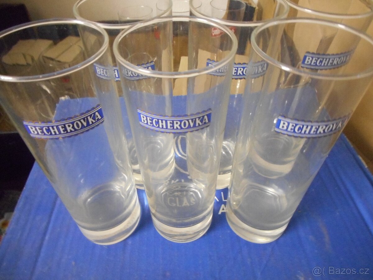 Vysoké sklo s potiskem - 4