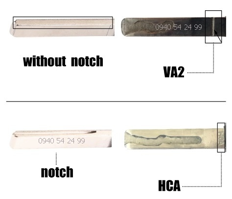 Citroen & Peugeot obal kľúča - 4