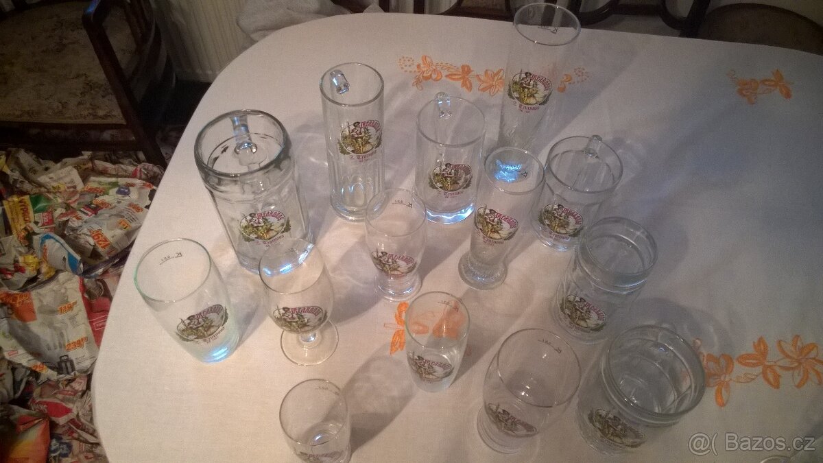 Krakonoš pulitry, sklenice SADY - 4