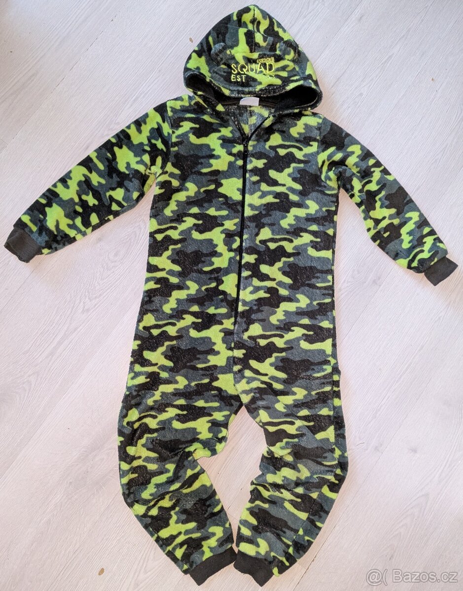 Fleesový overal - vel 134/140 - 4