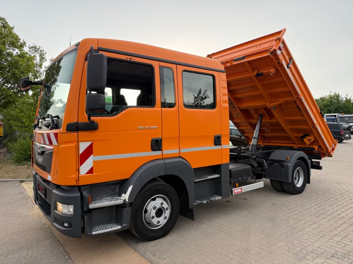 MAN TGL 12.250 Meiller/DoKa 6 míst - 4