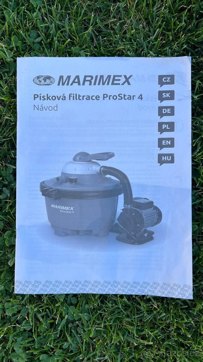 Písková filtrace - Marimex ProStar4 - 4