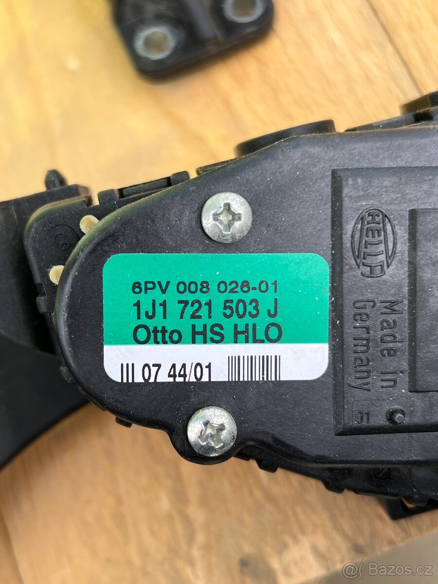 Plynový pedál Škoda, VW - 4