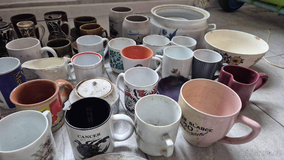 Hrnečky, misky, podšálky, půllitry, džbánky, mísy - 4