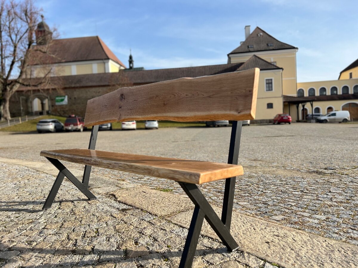 Zahradní lavička : DUB - doprava zdarma - 4