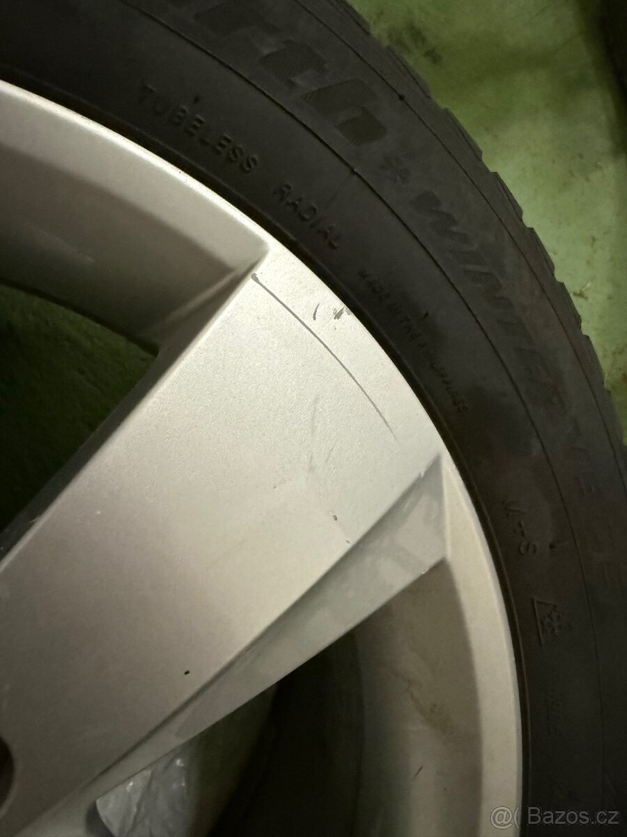 Alu kola Škoda zimní 5x100 r15 - 4