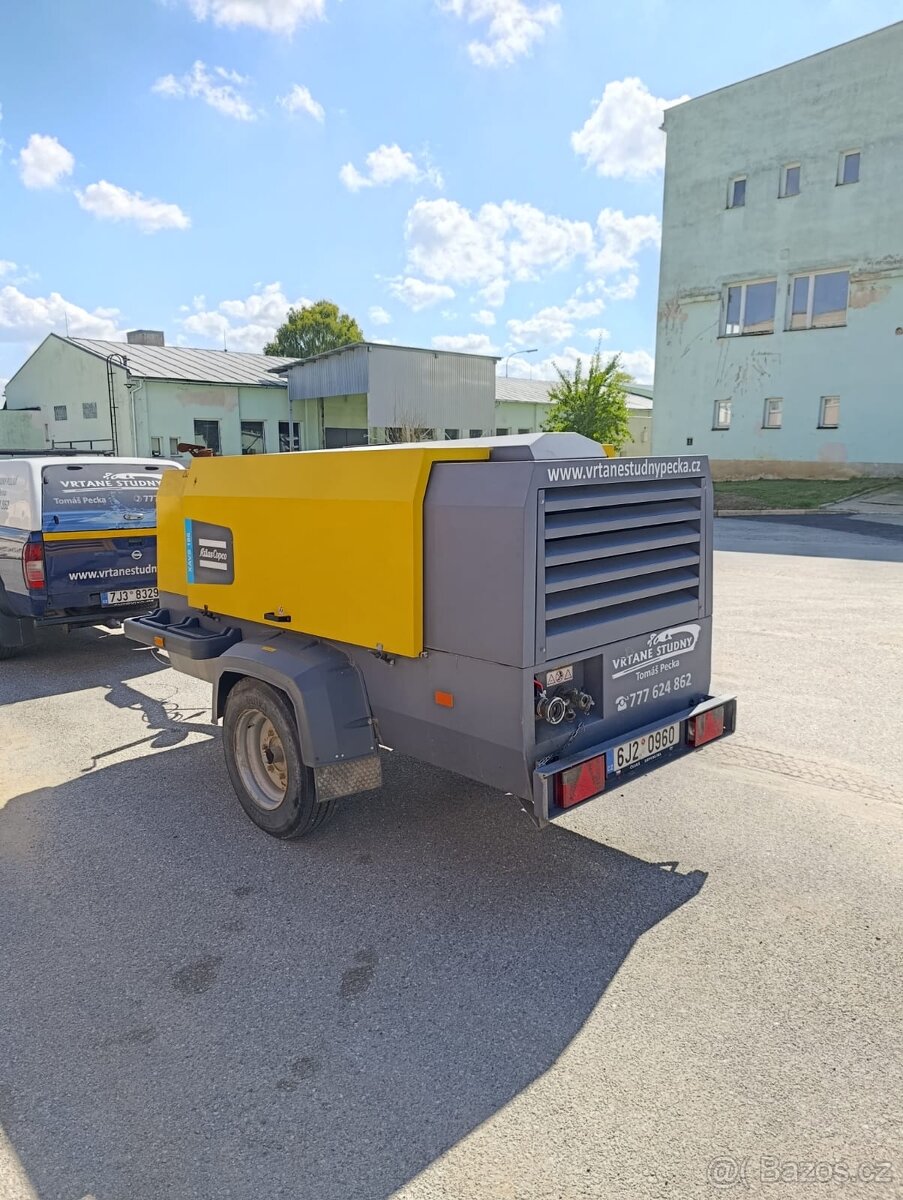 Atlas Copco XAVS186Jd- mobilní kompresor - 4