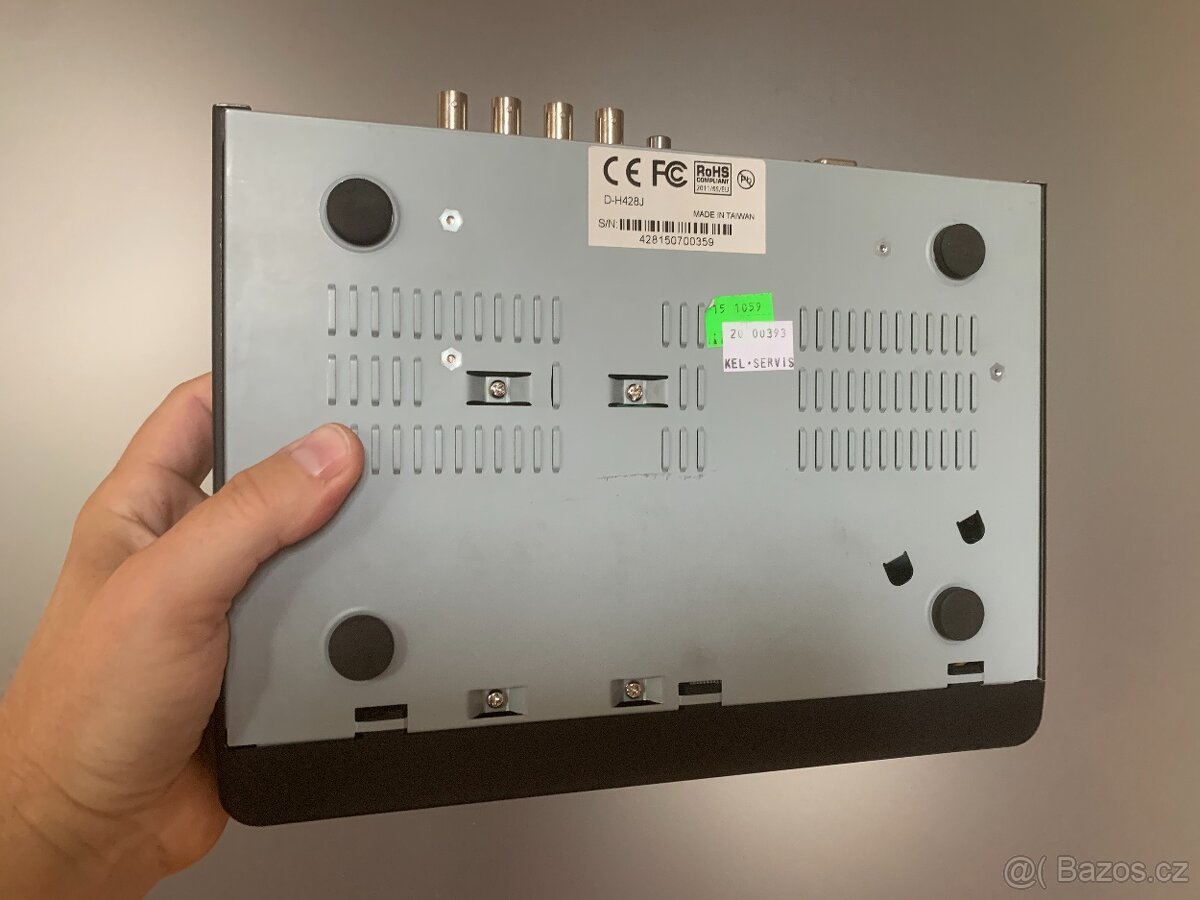 HDD rekordér pro koaxialní kamery (4 vstupy) - 4