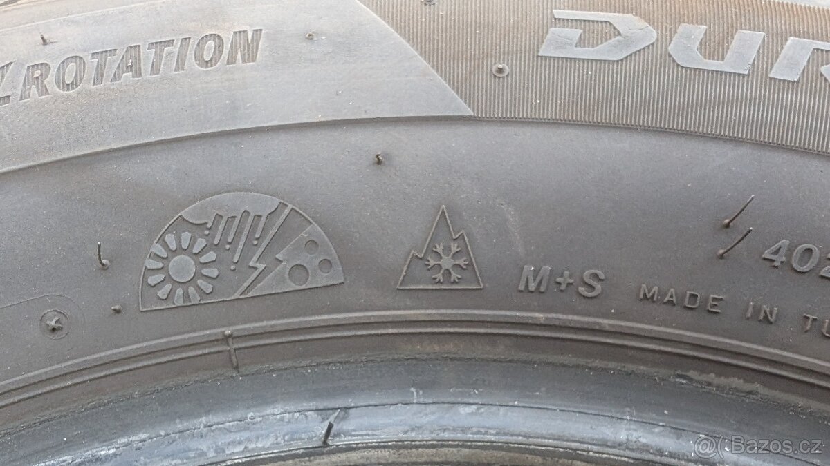 2ks 235/65 R16 C Bridgestone DURAVIS - celoroční - 4
