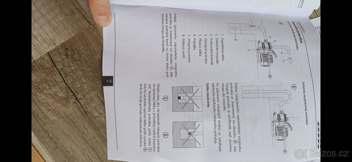 Zahradni cerpadlo L GWP-800 w - 4