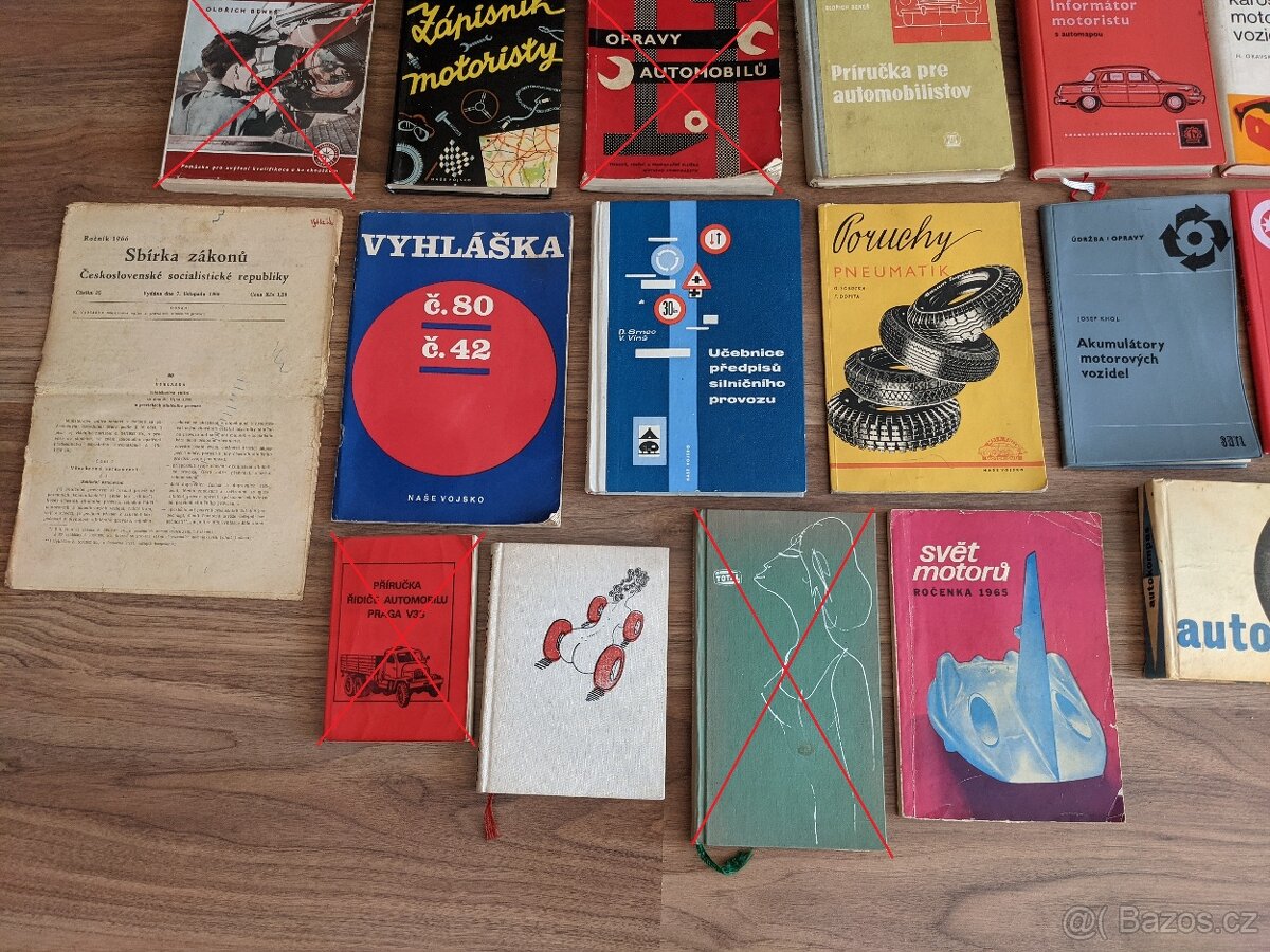 Stará automoto literatura - 4