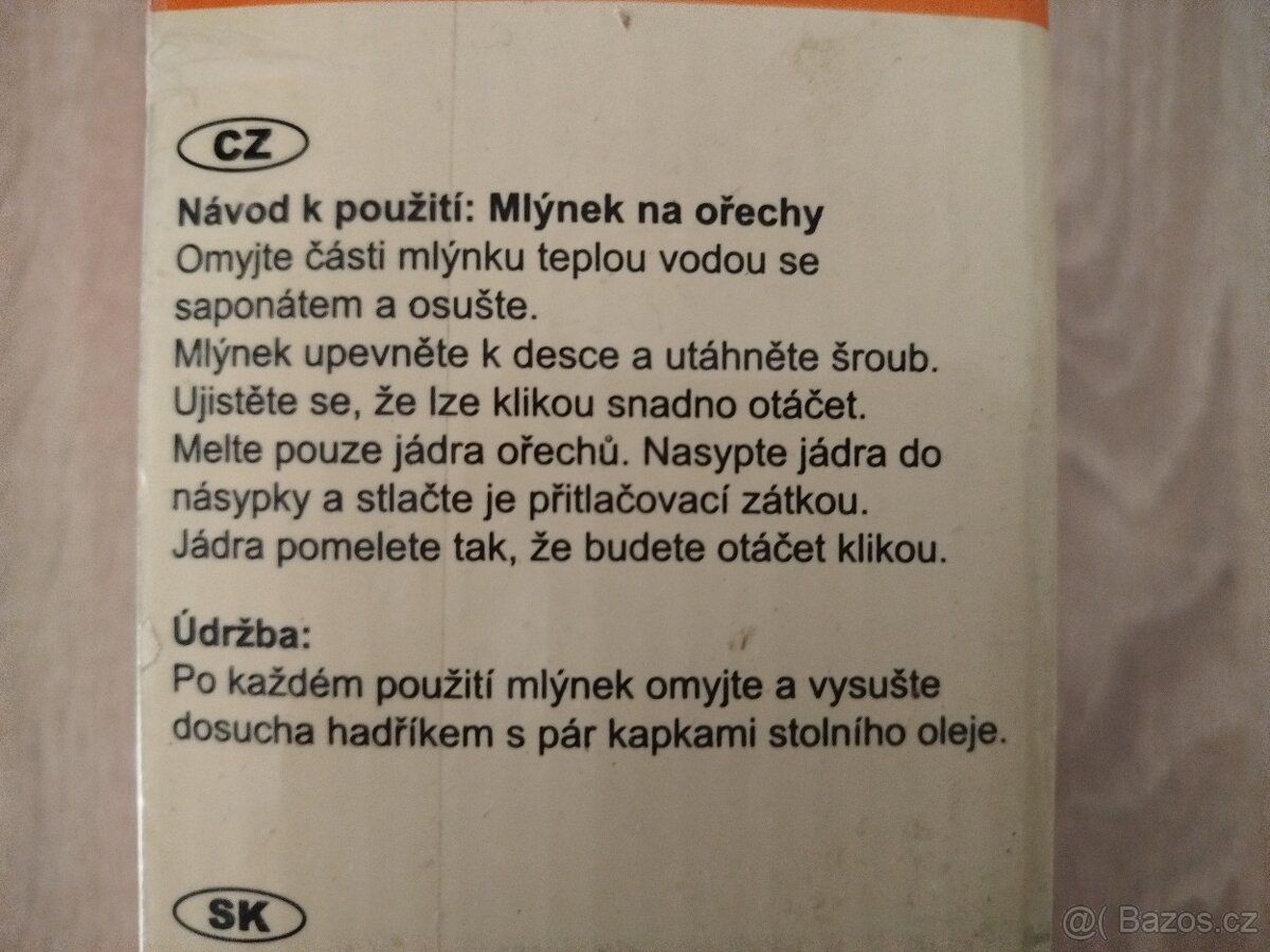 mlýnek na ořechy - 4