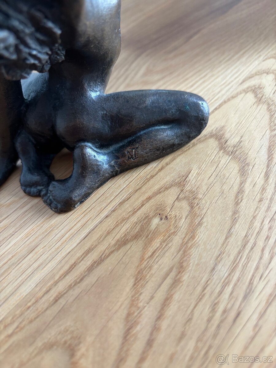 Bronzová socha akt - 4