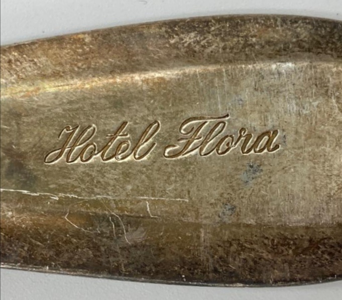 Stříbrné polévkové lžíce Hotel Flora - 4