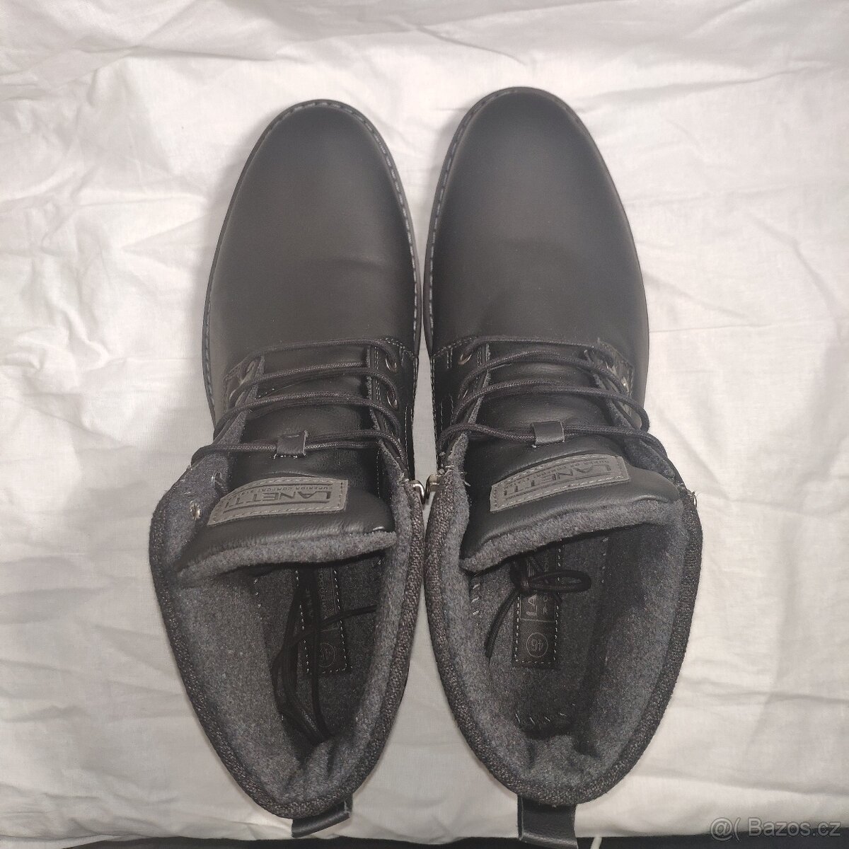 ❗❗LANETTI PÁNSKÁ KOTNÍKOVÁ OBUV, VELIKOST 46❗❗ - 4