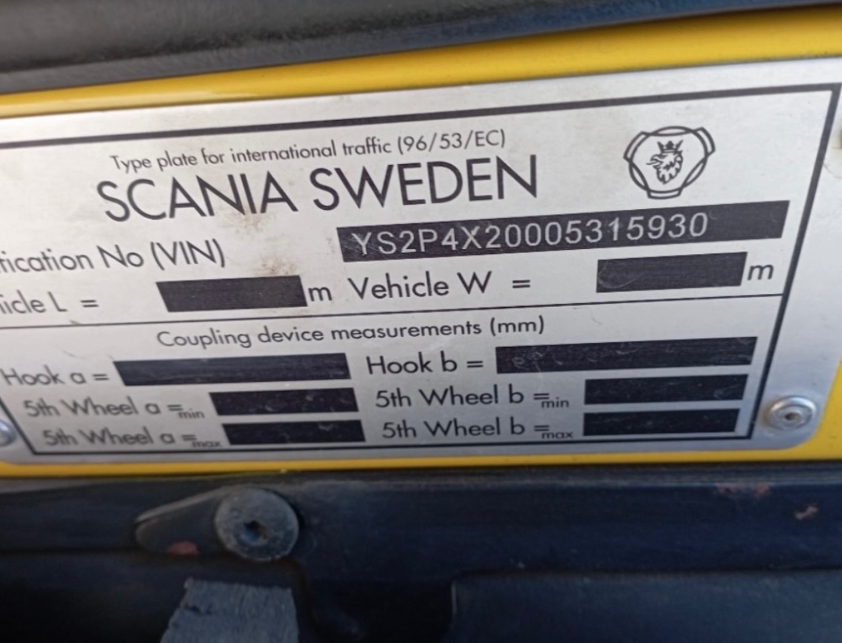 Scania odtahovka LKW