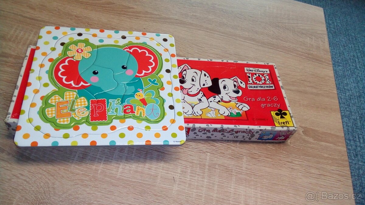 Domino Disney, puzzle,cena celkem - 4