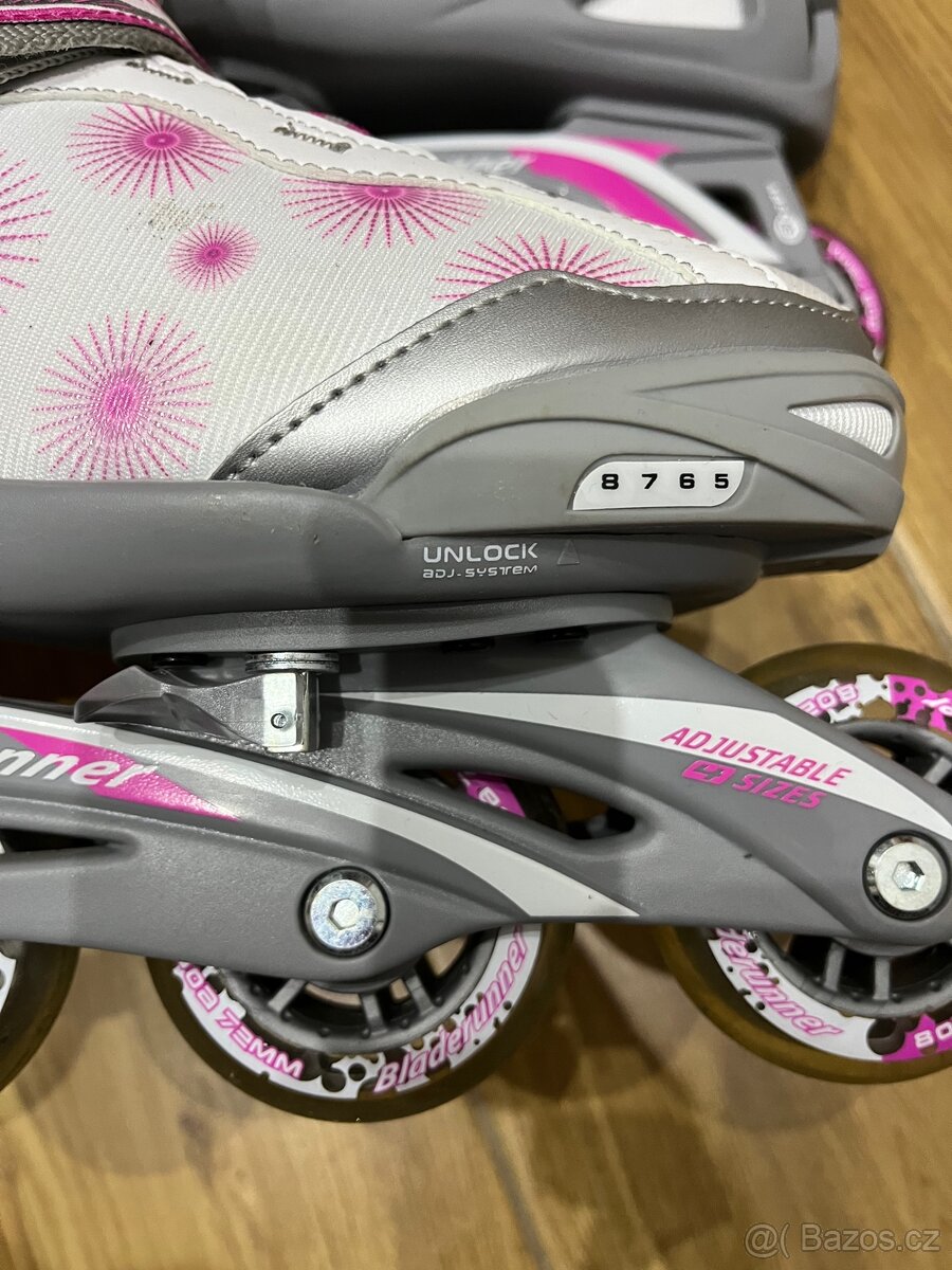 Kolečkové dívčí brusle - 4