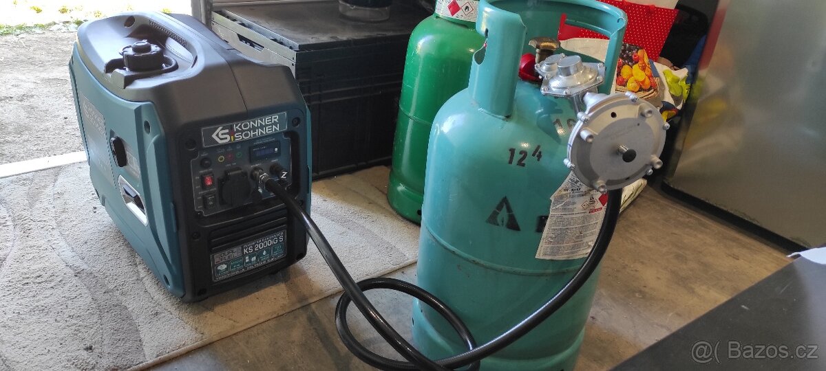 Elektrocentrála Könner & Söhnen KS 2000iG S – benzín/plyn - 4