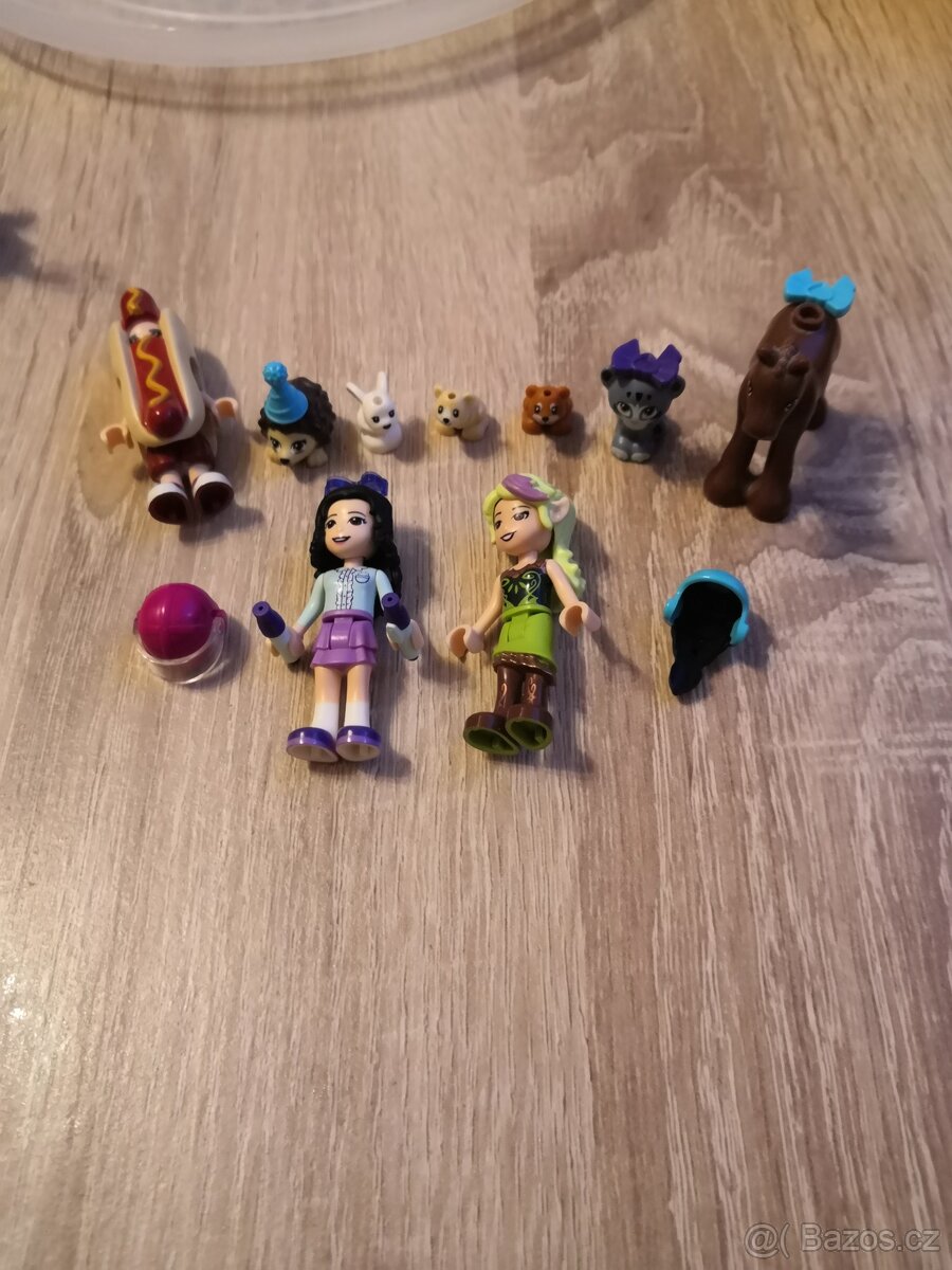 Holčičí Lego + podložka 38x38 cm, malé podložky - 4