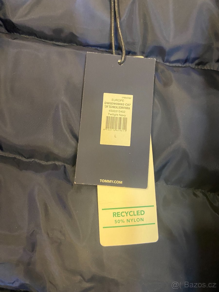 Péřový kabát vel Technical S- NOVÝ - Tommy Hilfiger Jeans - 4