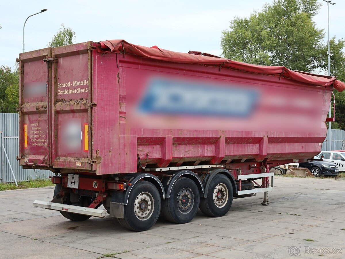 Kempf SKM 35/3, HARDOX, 50/55 CBM, ZVEDACÍ NÁPRAVA, NÁPRAVY - 4