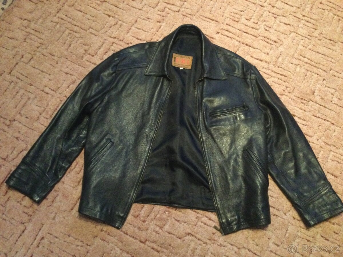 Pánská kožená bunda - 4