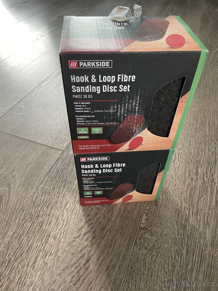 Brusné kotouče parkside - nové - 4