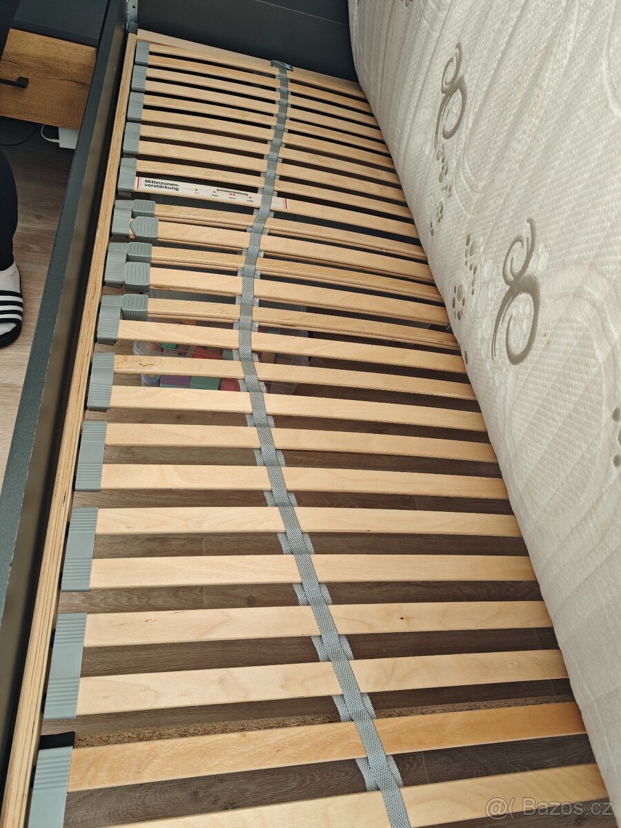 Postel s nočními stolky NEWTON - 4