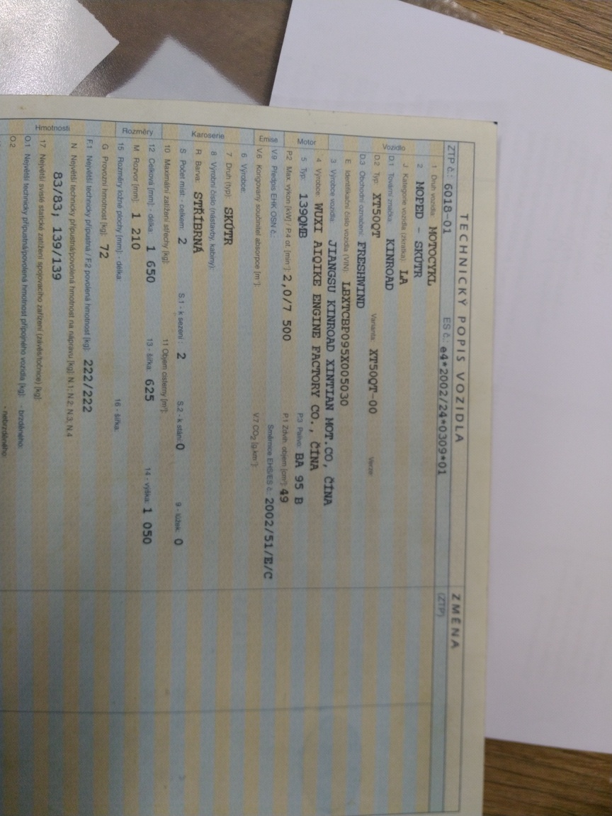 Skútr Kingroad 50 2010' - 4