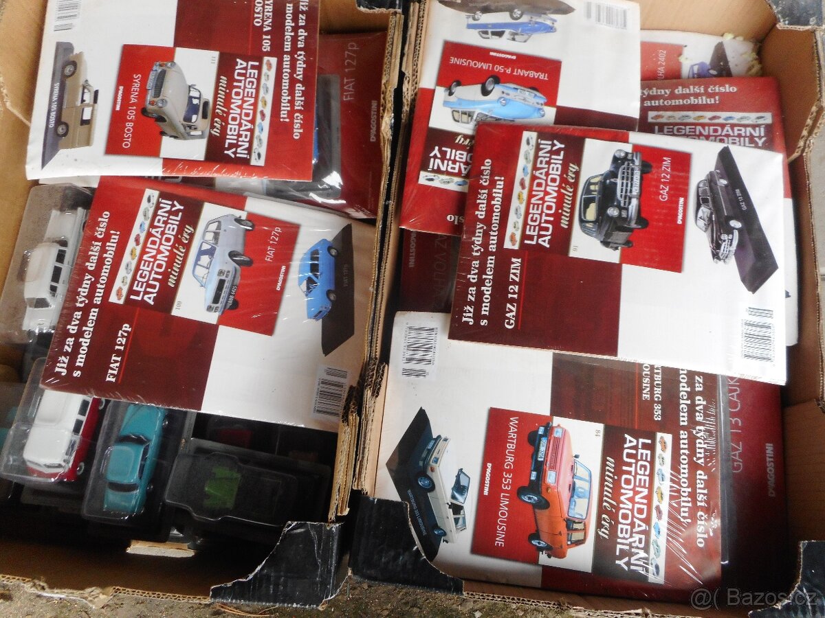 Kompletní série modelů aut - 4